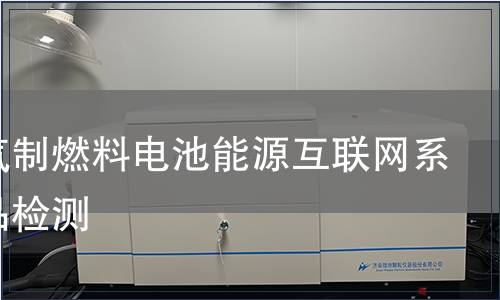 天然气制燃料电池能源互联网系统产品检测