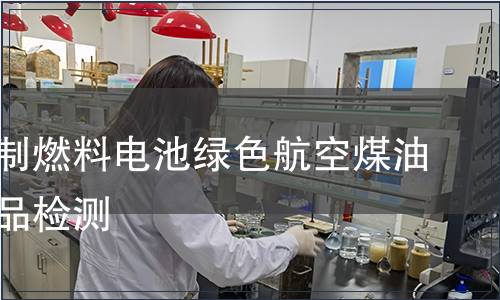 天然气制燃料电池绿色航空煤油系统产品检测