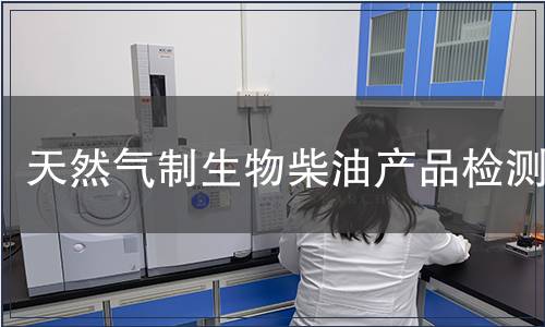 天然气制生物柴油产品检测