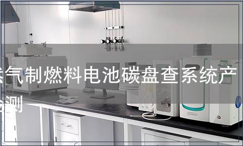 天然气制燃料电池碳盘查系统产品检测
