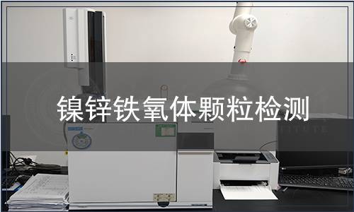 镍锌铁氧体颗粒检测