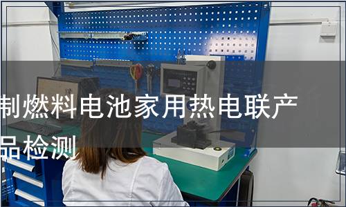 天然气制燃料电池家用热电联产系统产品检测