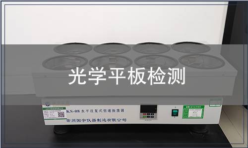 光学平板检测
