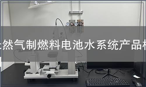 天然气制燃料电池水系统产品检测
