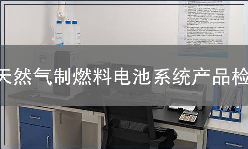 天然气制燃料电池系统产品检测