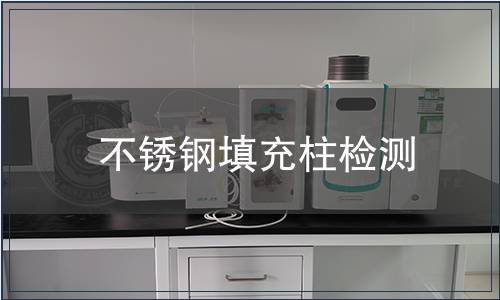 不锈钢填充柱检测