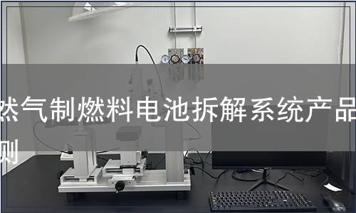 天然气制燃料电池拆解系统产品检测
