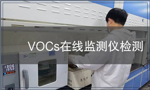 VOCs在线监测仪检测
