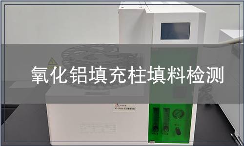氧化铝填充柱填料检测
