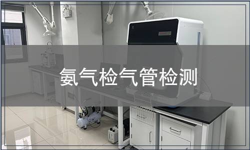 氨气检气管检测