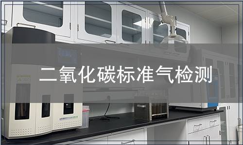 二氧化碳标准气检测