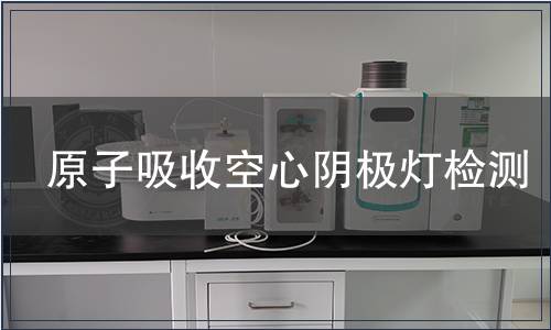 原子吸收空心阴极灯检测
