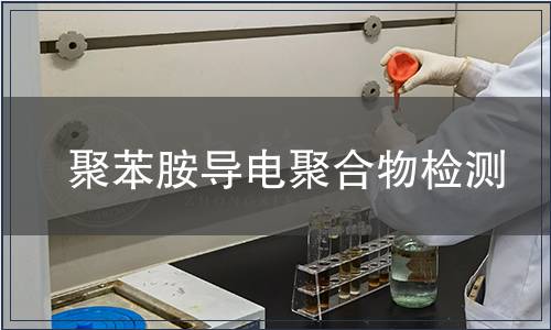 聚苯胺导电聚合物检测
