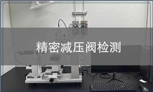 精密减压阀检测
