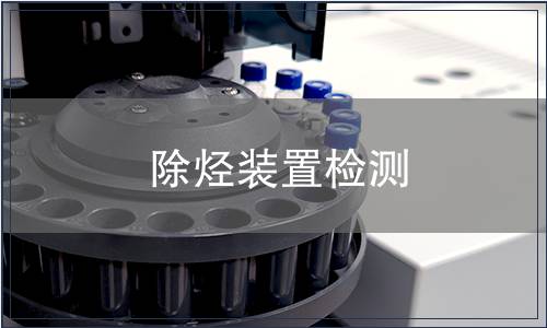 除烃装置检测