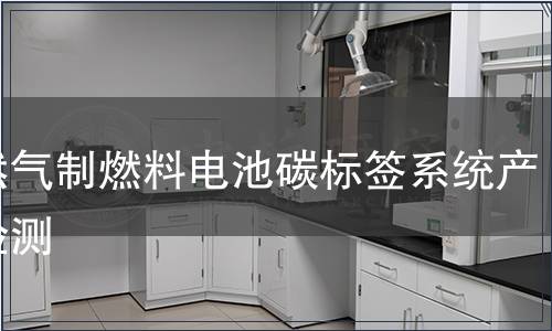 天然气制燃料电池碳标签系统产品检测