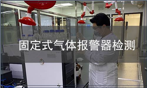 固定式气体报警器检测