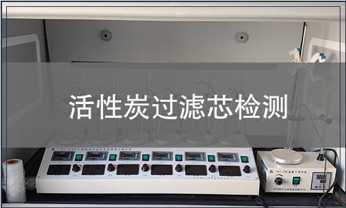 活性炭过滤芯检测