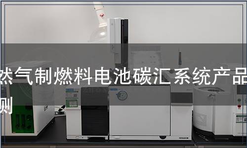 天然气制燃料电池碳汇系统产品检测