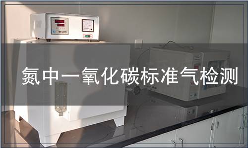 氮中一氧化碳标准气检测