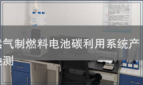 天然气制燃料电池碳利用系统产品检测