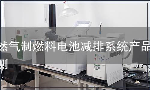 天然气制燃料电池减排系统产品检测