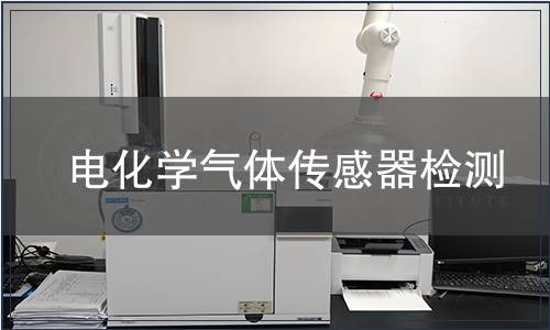 电化学气体传感器检测