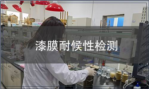 漆膜耐候性检测