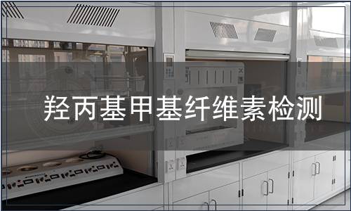 羟丙基甲基纤维素检测