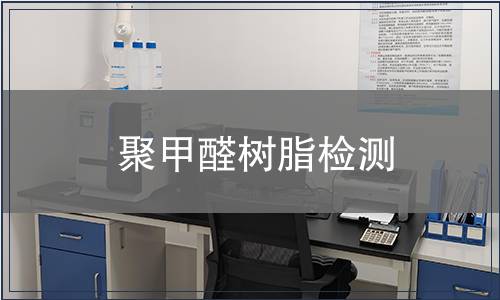 聚甲醛树脂检测