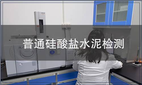 普通硅酸盐水泥检测