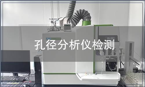 孔径分析仪检测