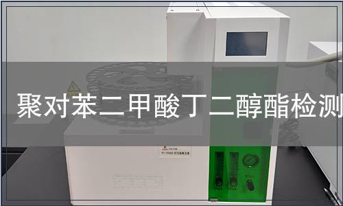 聚对苯二甲酸丁二醇酯检测