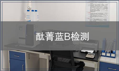 酞菁蓝B检测