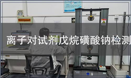 离子对试剂戊烷磺酸钠检测