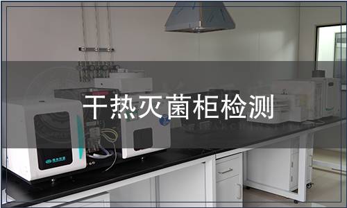 干热灭菌柜检测