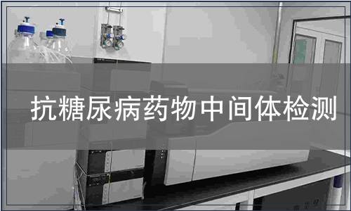 抗糖尿病药物中间体检测
