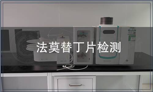 法莫替丁片检测