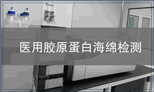 医用胶原蛋白海绵检测
