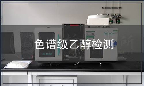 色谱级乙醇检测