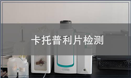 卡托普利片检测