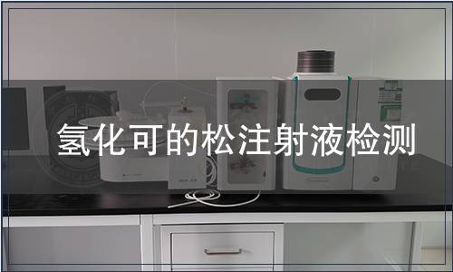 氢化可的松注射液检测
