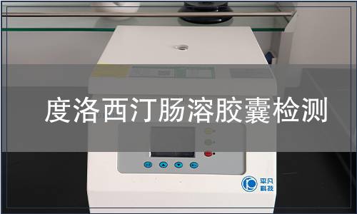 度洛西汀肠溶胶囊检测