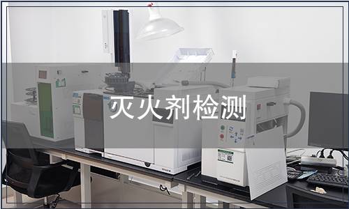 灭火剂检测