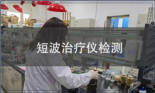 短波治疗仪检测