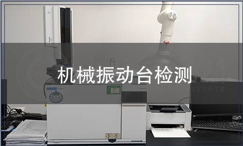 机械振动台检测