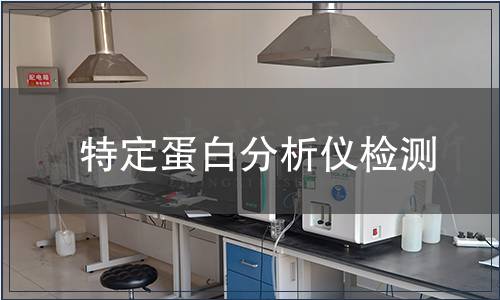特定蛋白分析仪检测