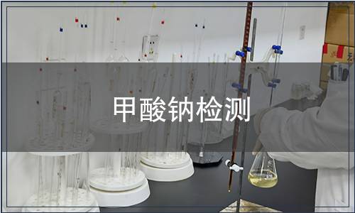 甲酸钠检测