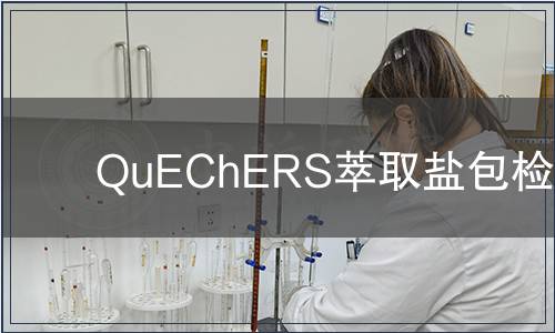 QuEChERS萃取盐包检测