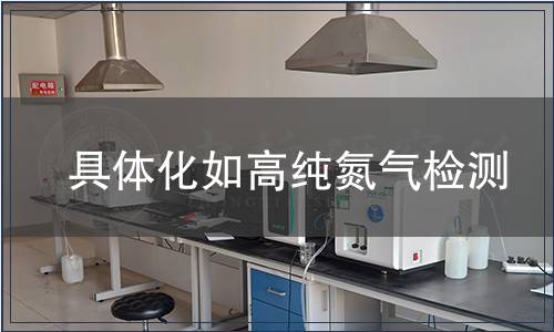 具体化如高纯氮气检测